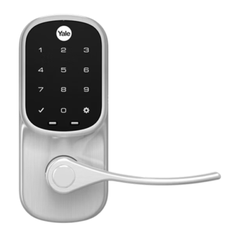 Yale Lever Key Free Touchscreen