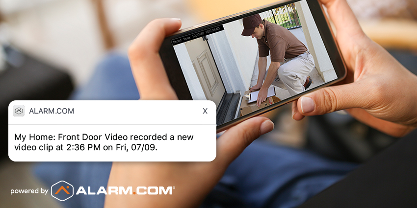 smart security camera alert